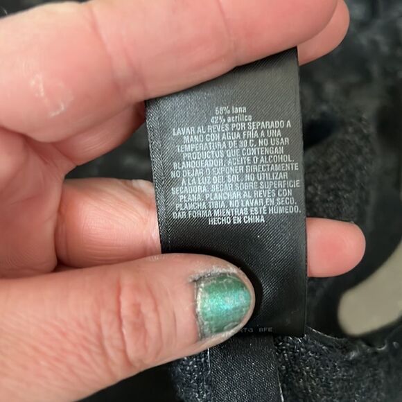 Size 5 Gray + Silver Ted Baker Crew Neck Sweater - Picture 4 of 8